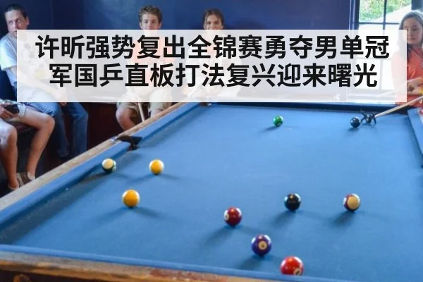 许昕强势复出全锦赛勇夺男单冠军国乒直板打法复兴迎来曙光